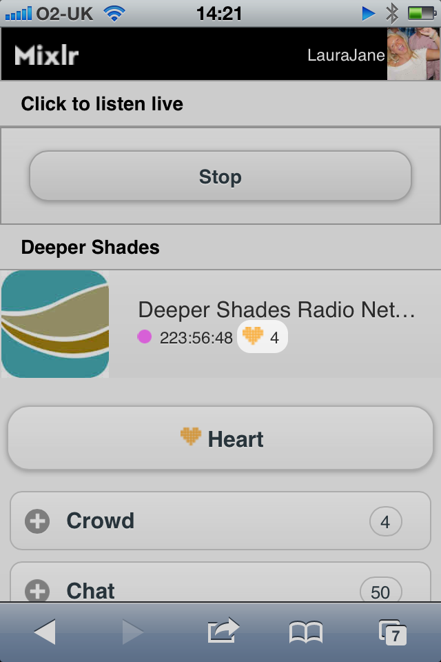 Heart from Mobile Akwdo